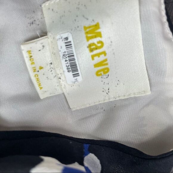 Anthropologie Maeve Canna Silk Shift Midi Dress - Picture 8 of 9